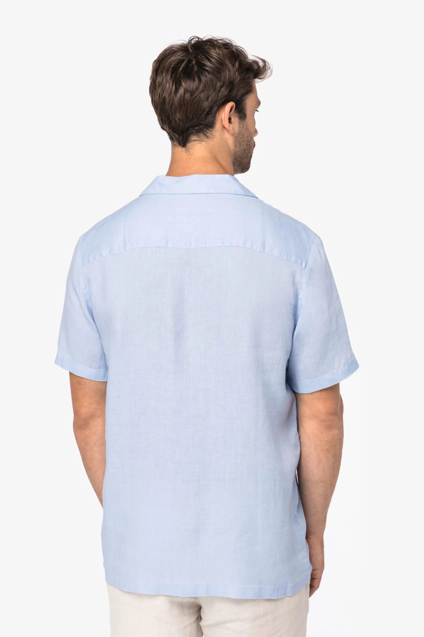 Achterkant OWN LANE LINEN Shirt