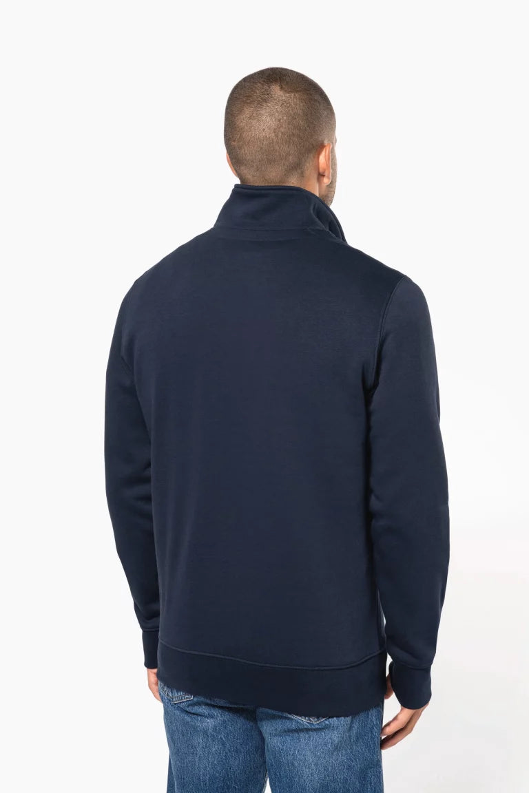 Achterkant Blauw OWN LANE ZIP-UP Sweater