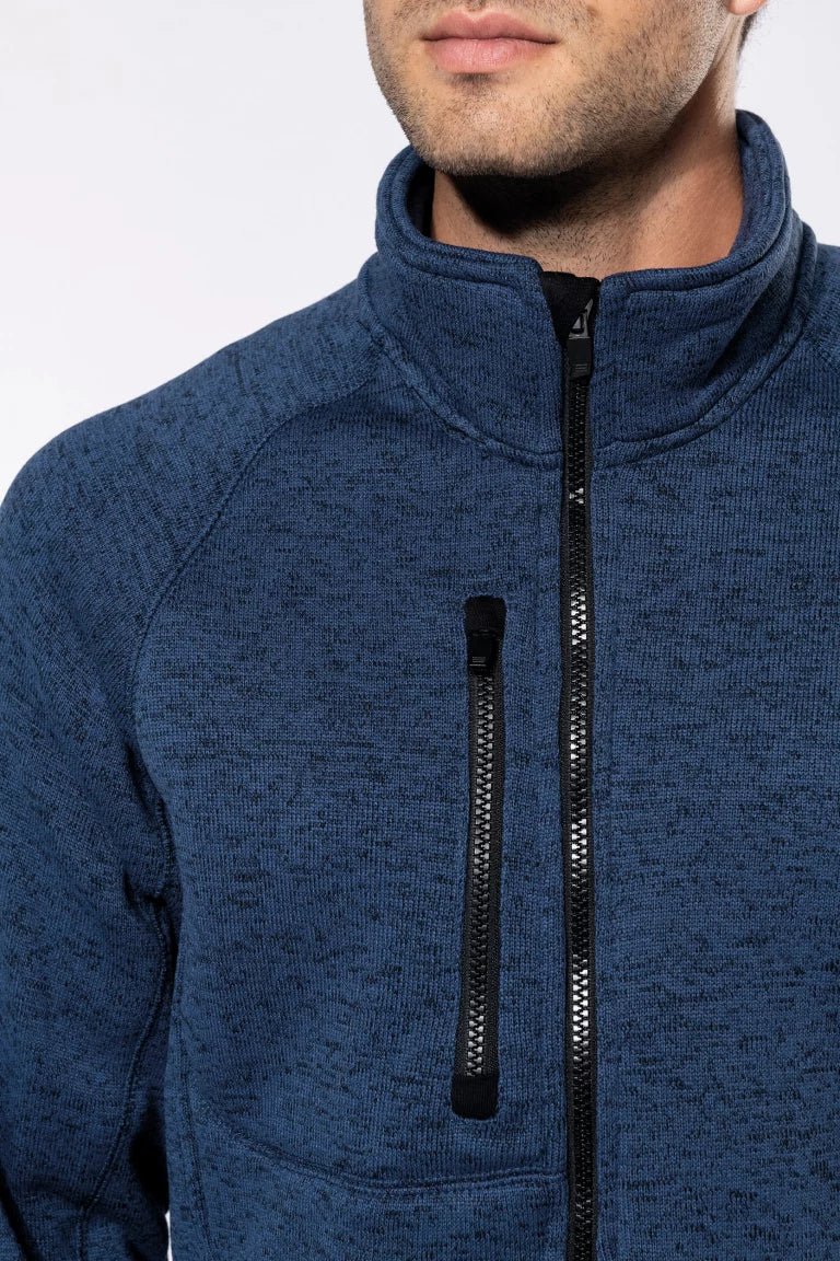 Blauw OWN LANE FLEECE Vest