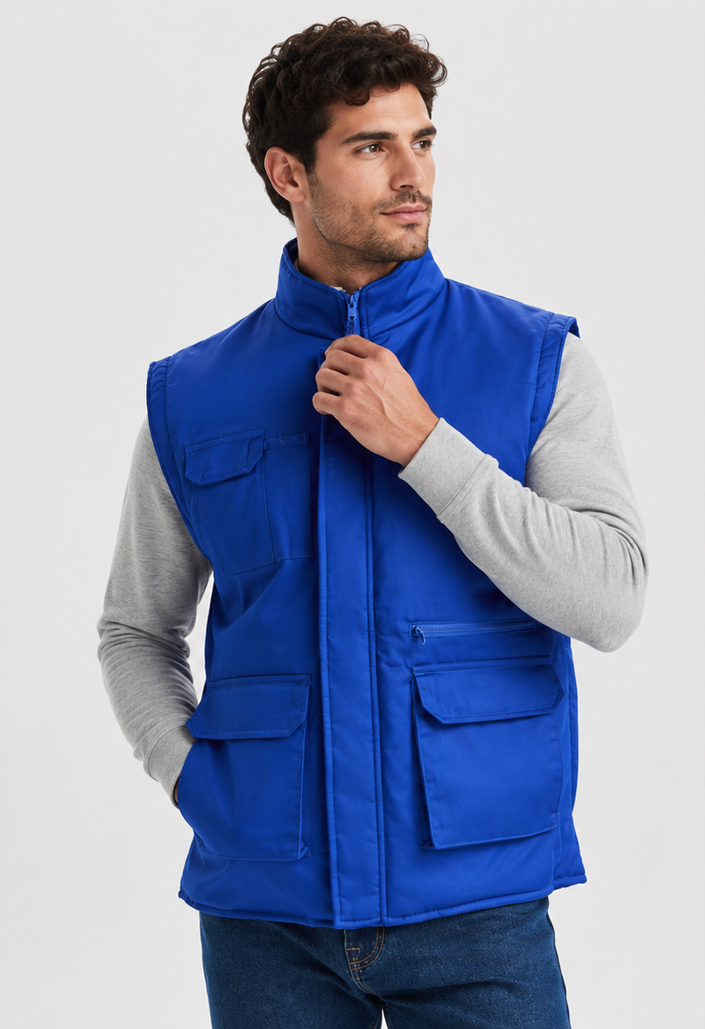 Blauw OWN LANE RANGERS Bodywarmer