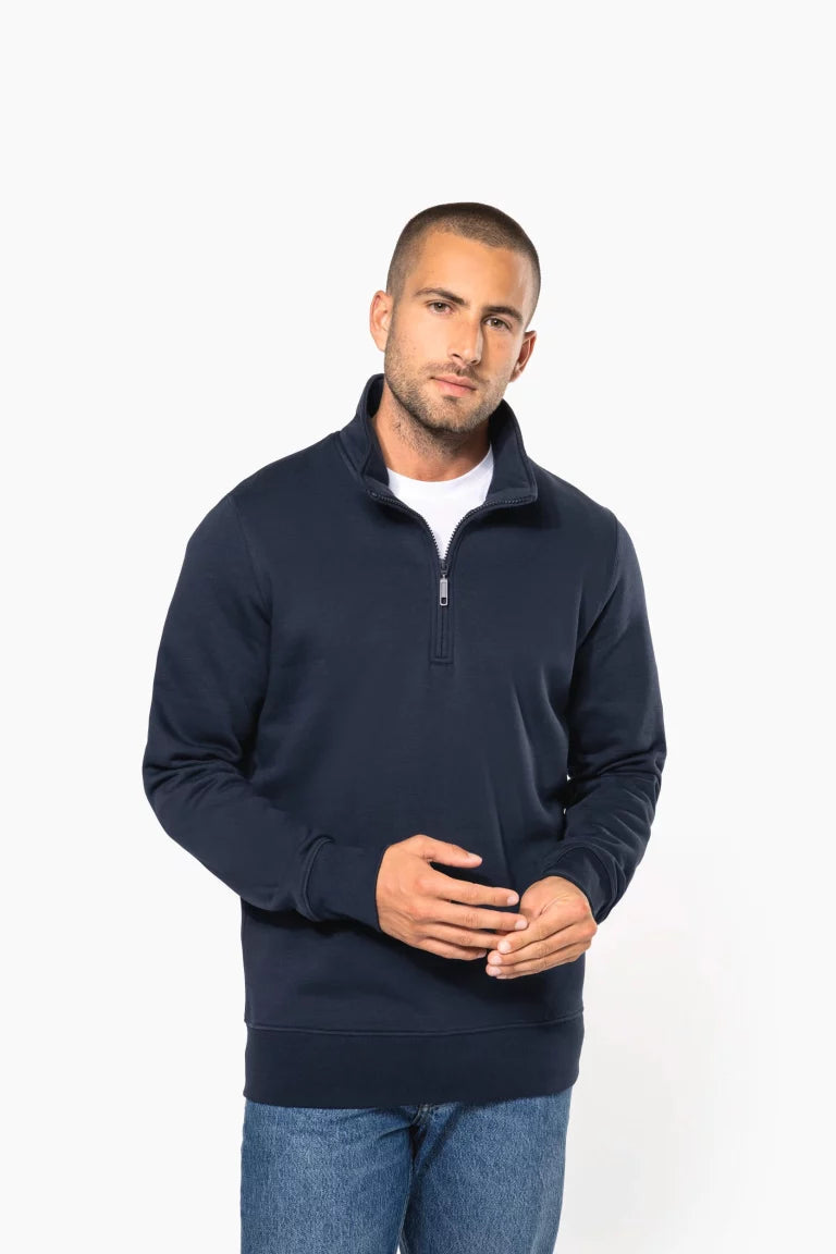 Blauw OWN LANE ZIP-UP Sweater