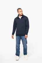Blauw OWN LANE ZIP-UP Sweater