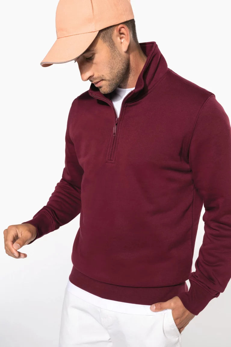 Bordeaux OWN LANE ZIP-UP Sweater