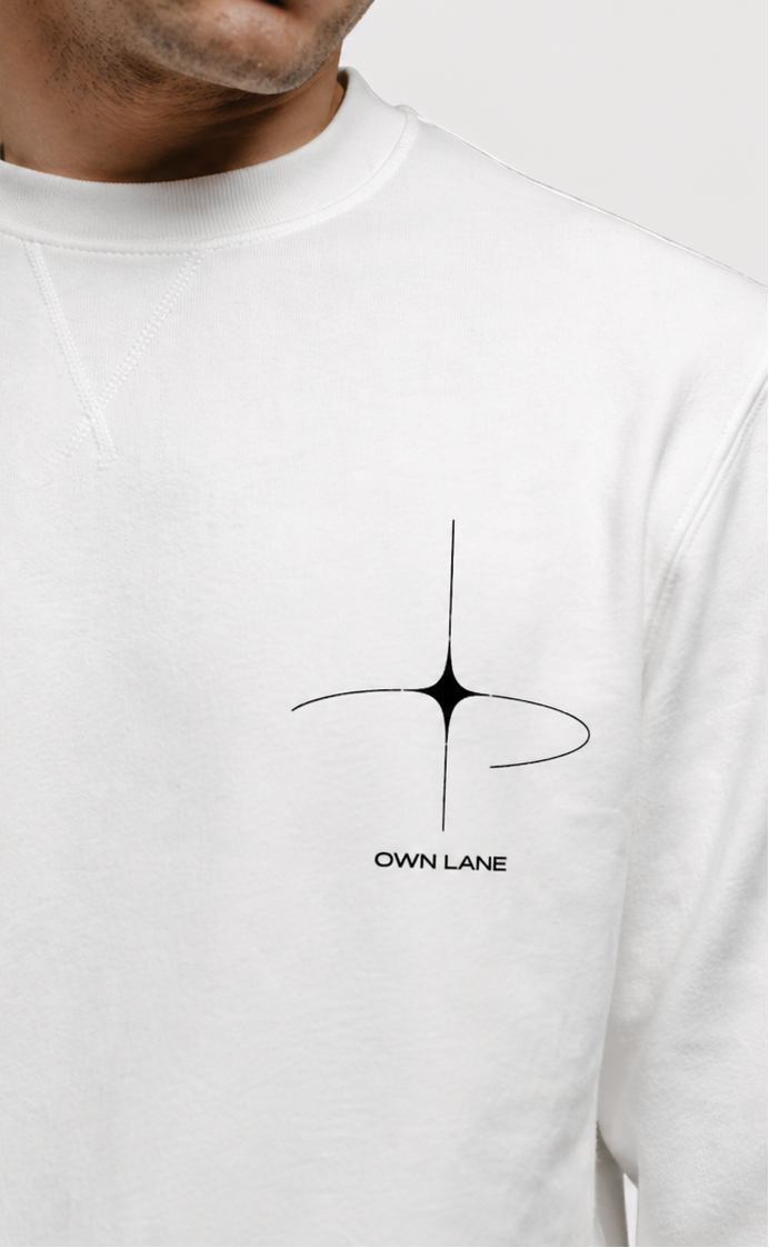 Close-up OWN LANE GALAXY Trui