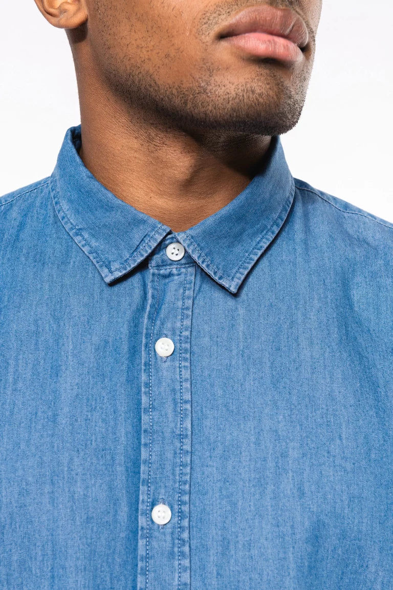 Close-up OWN LANE LIGHT DENIM Shirt