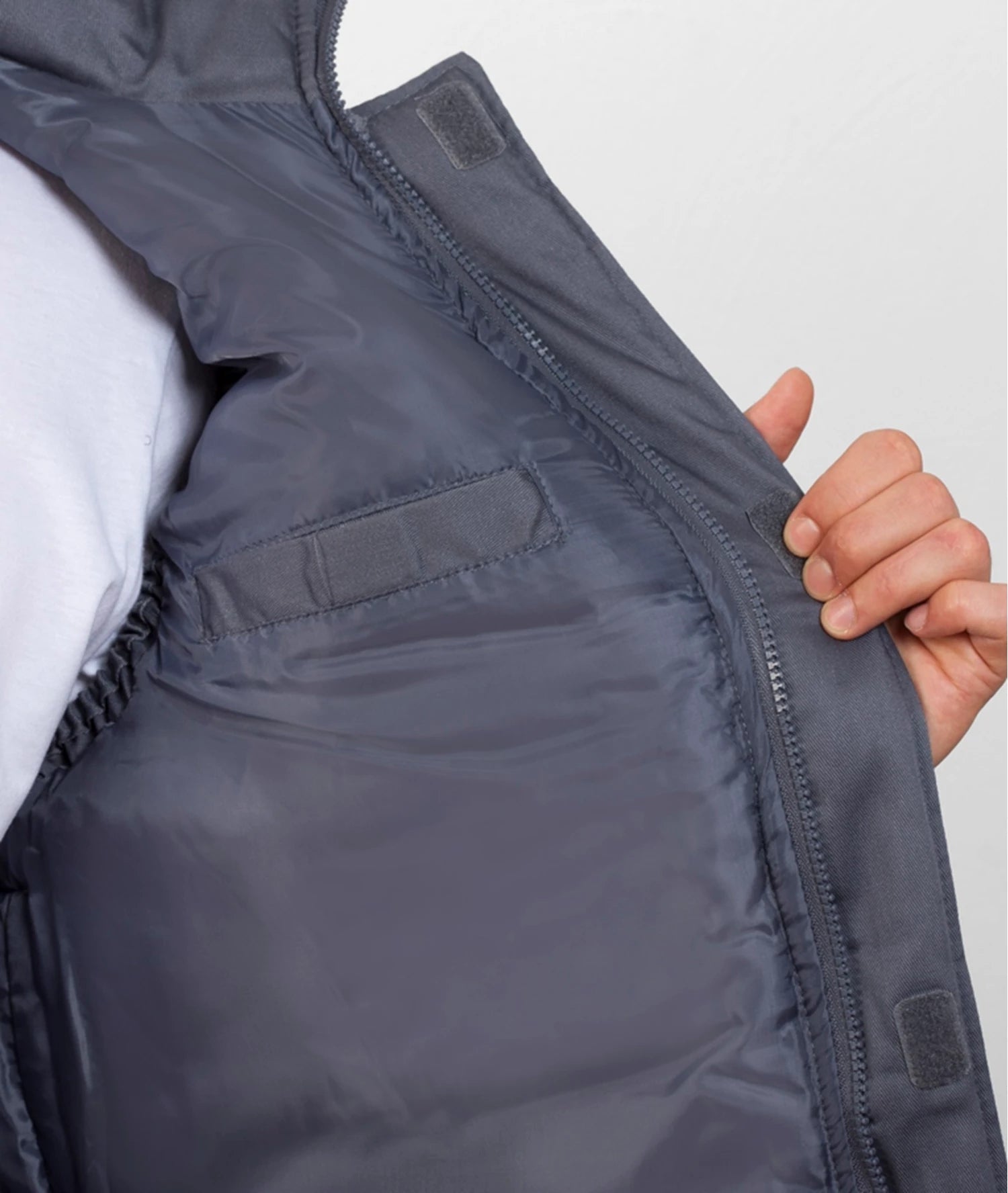 Close-up OWN LANE RANGERS Bodywarmer