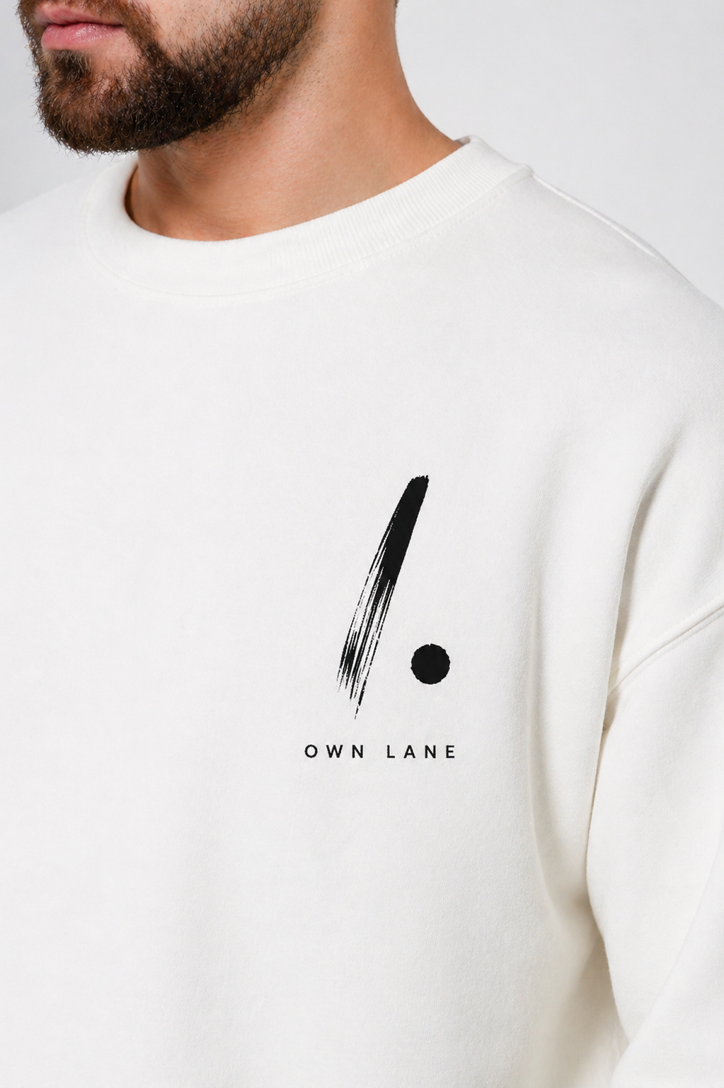 Close-up OWN LANE BALANCE Trui