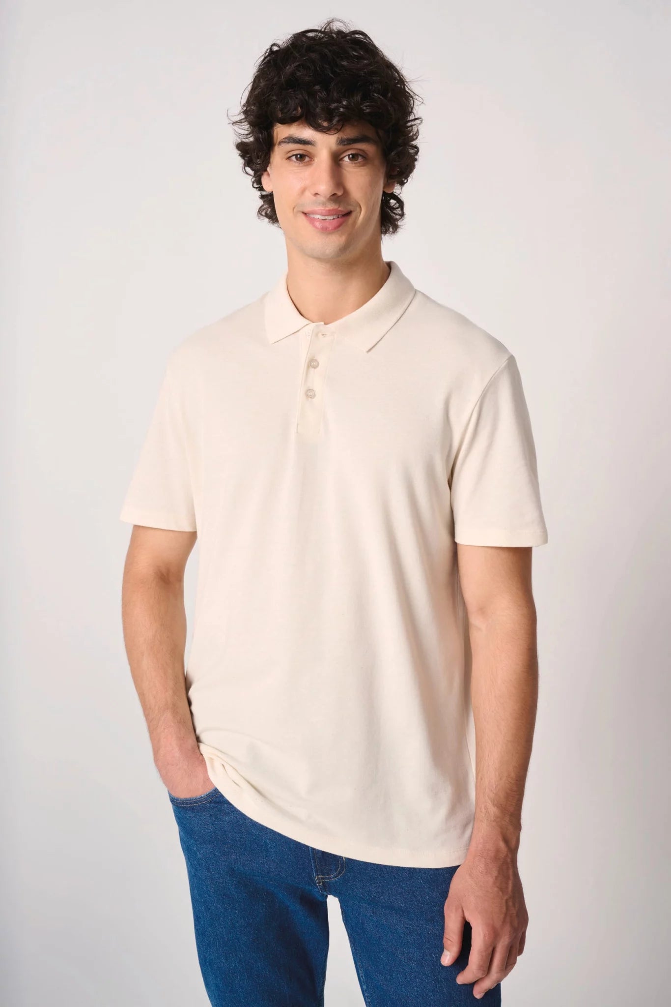 Cream OWN LANE FOREST Polo