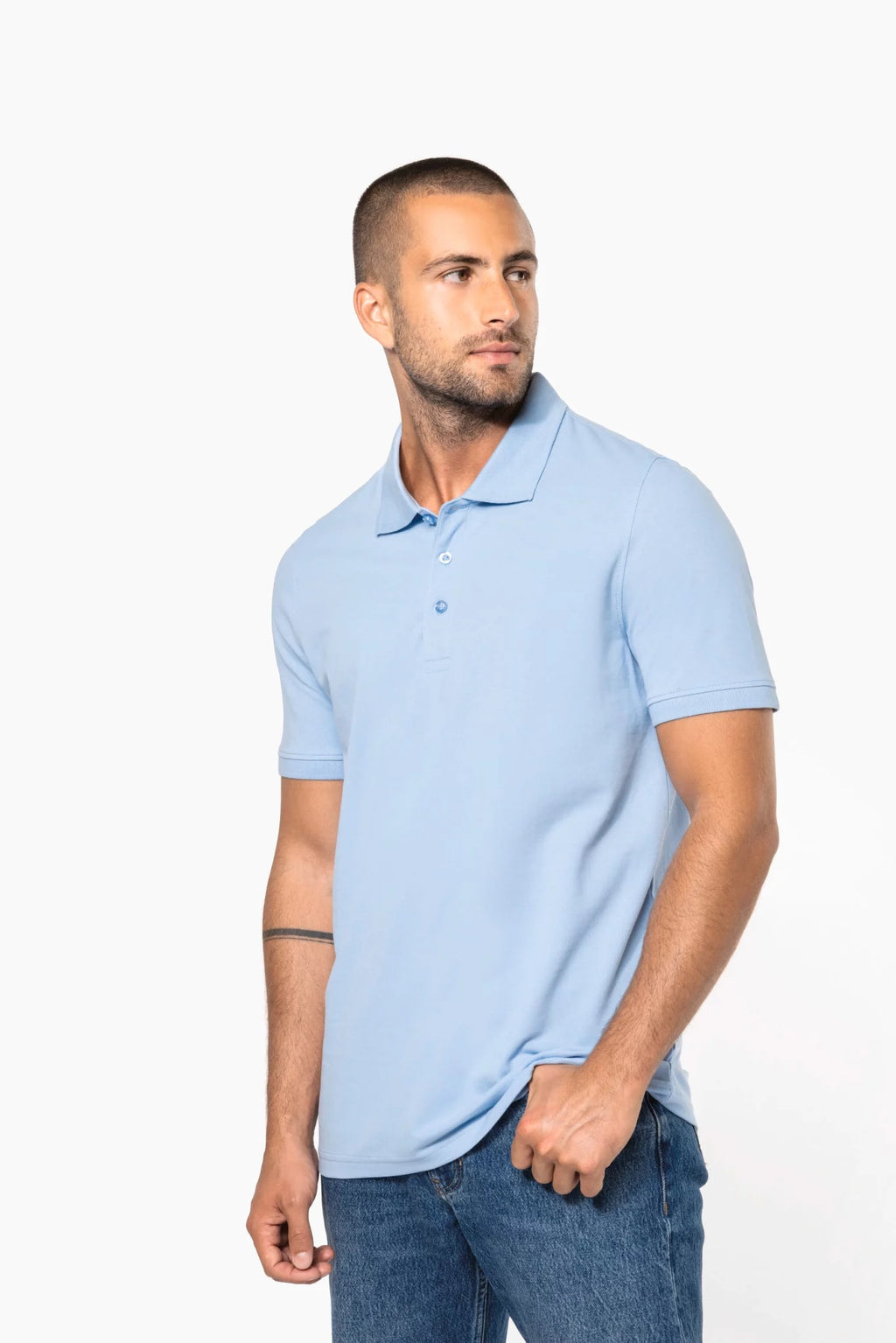 Lichtblauw OWN LANE FOREST Polo