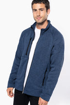 Model Blauw OWN LANE FLEECE Vest
