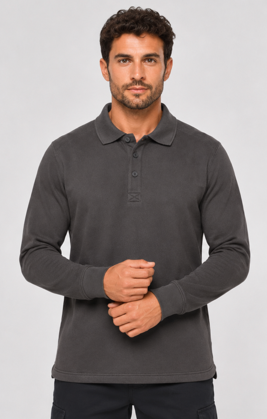 Model OWN LANE Polosweater
