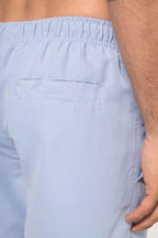 Achterzak van de OWN LANE SHIFT zwembroek in de kleur blauw