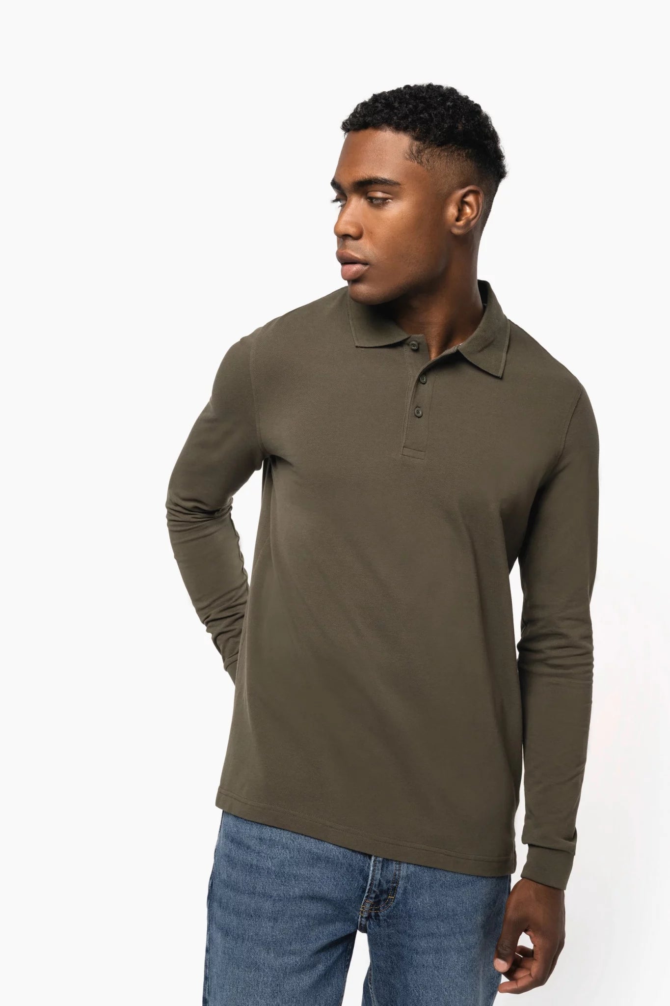OWN LANE long sleeve polo