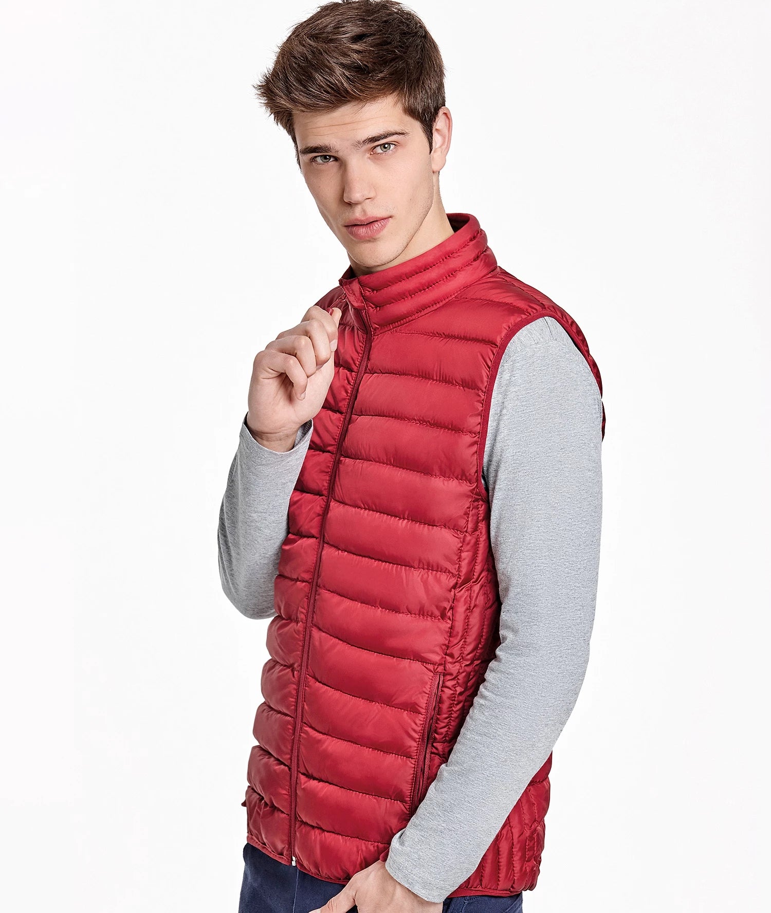 Rood OWN LANE PUFFER Bodywarmer