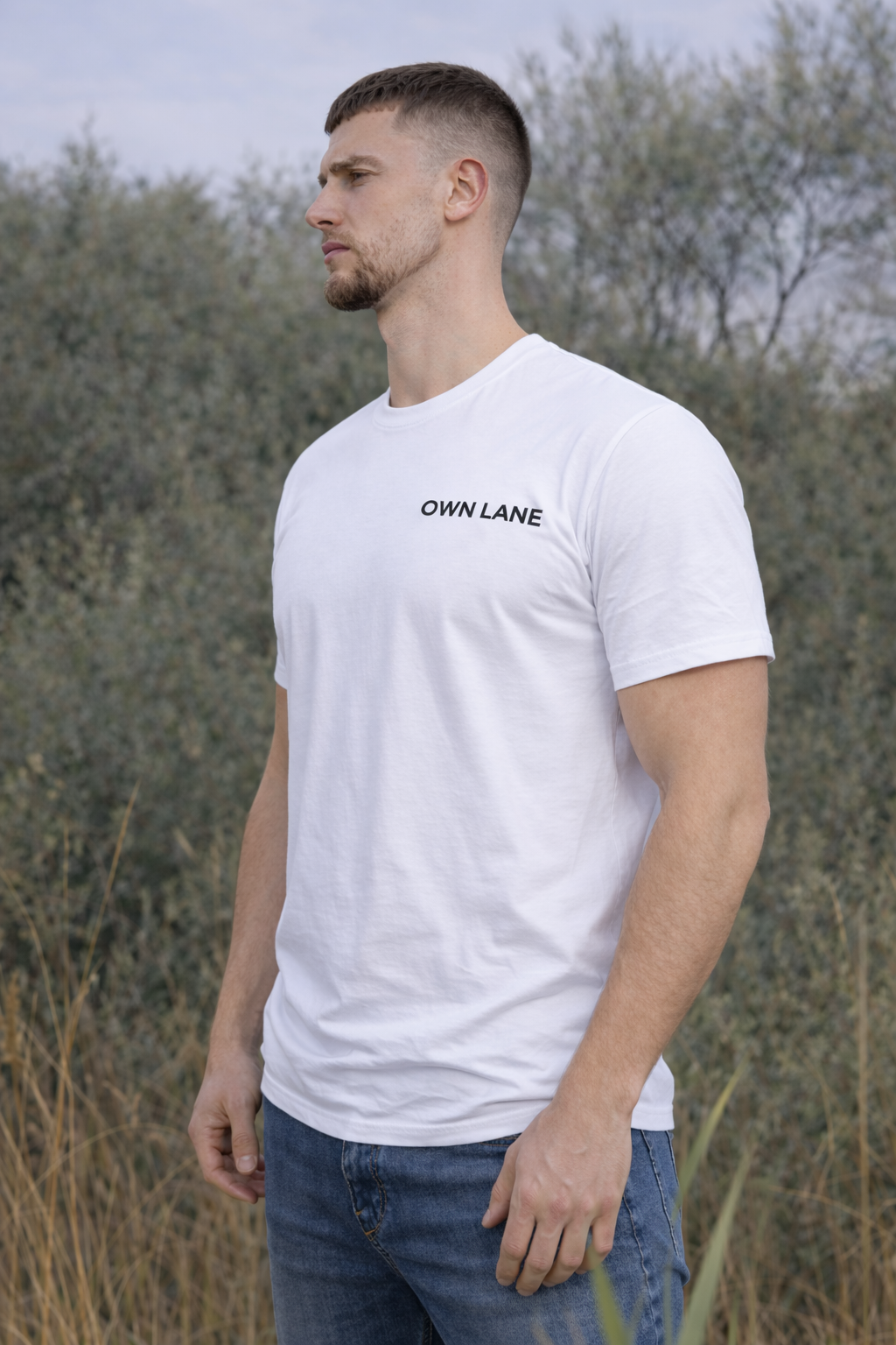 Wit OWN LANE T-shirt