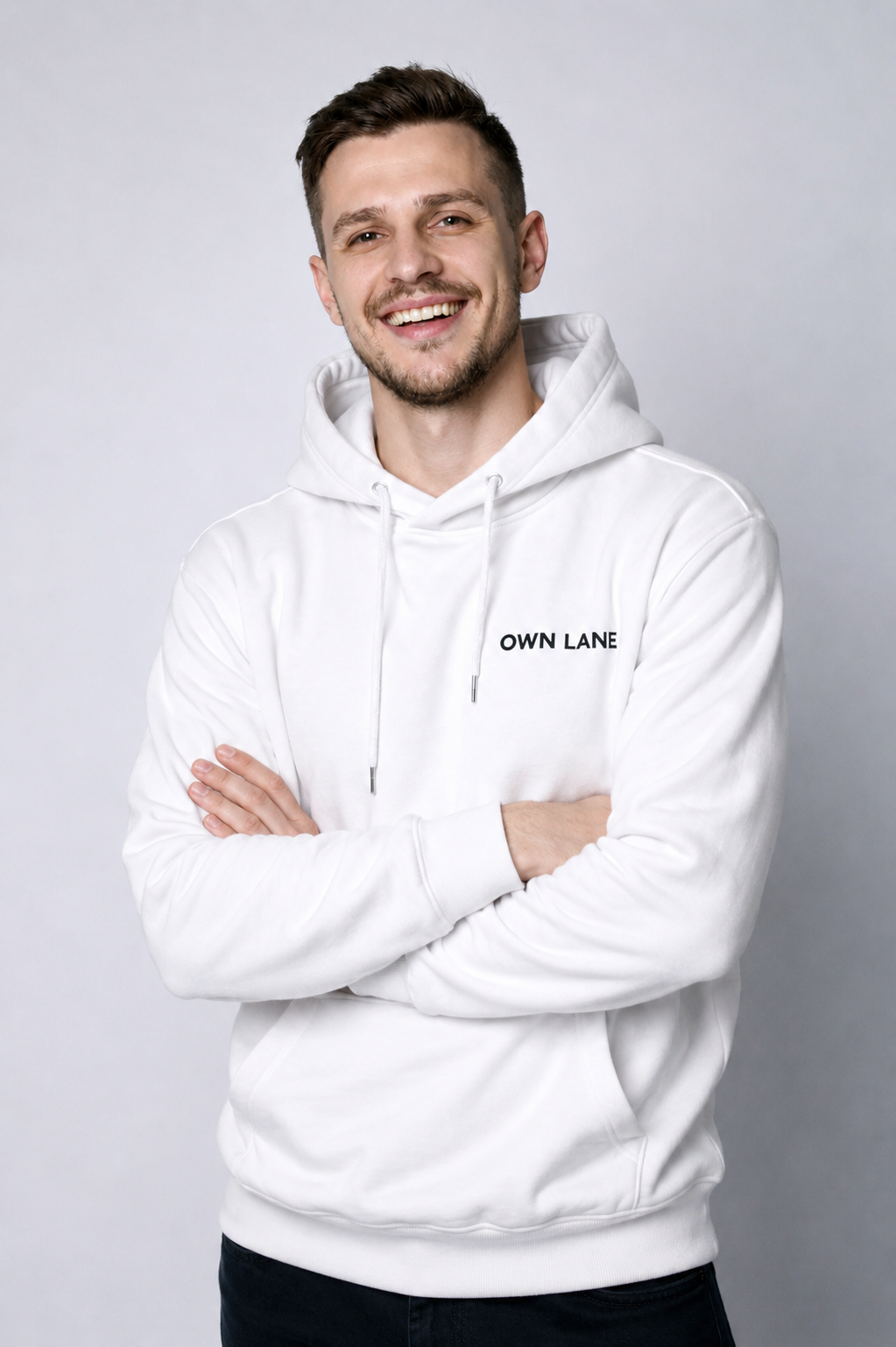 Witte OWN LANE OFF GRID Hoodie